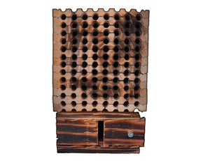 Mason Bee Home 96 hole Insert and Bees